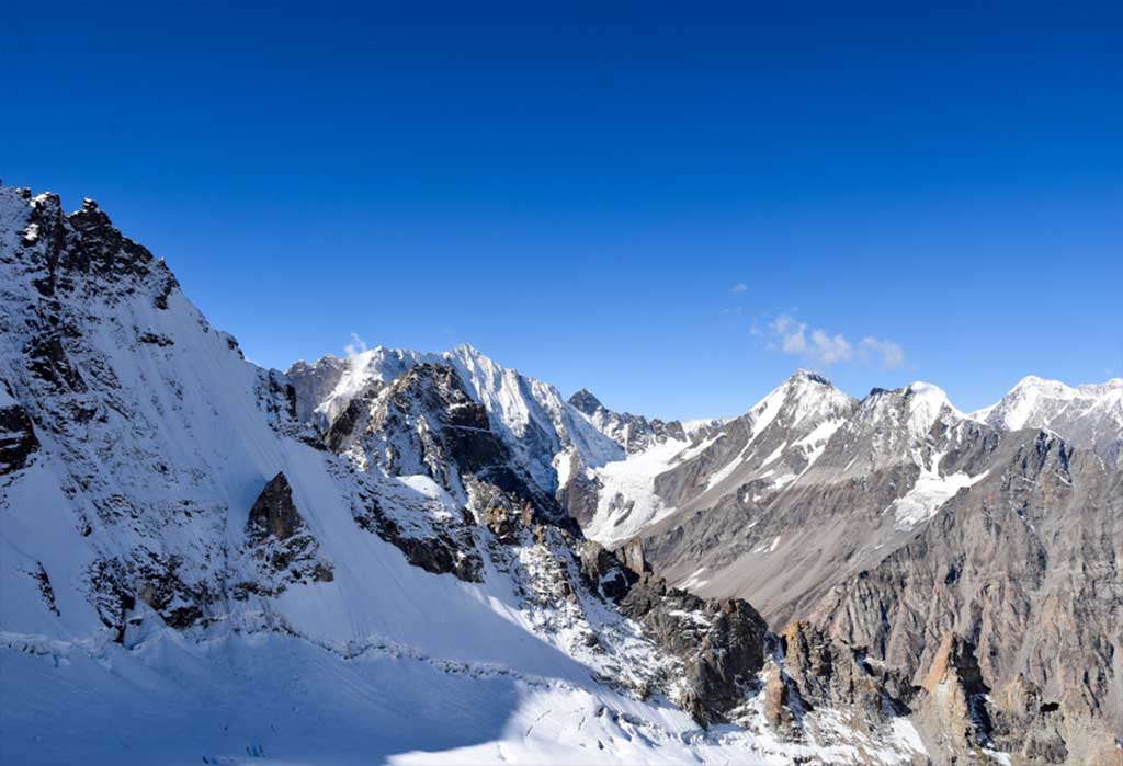 Rupal-Peak-climbing-route-in-Rupal-Valley -