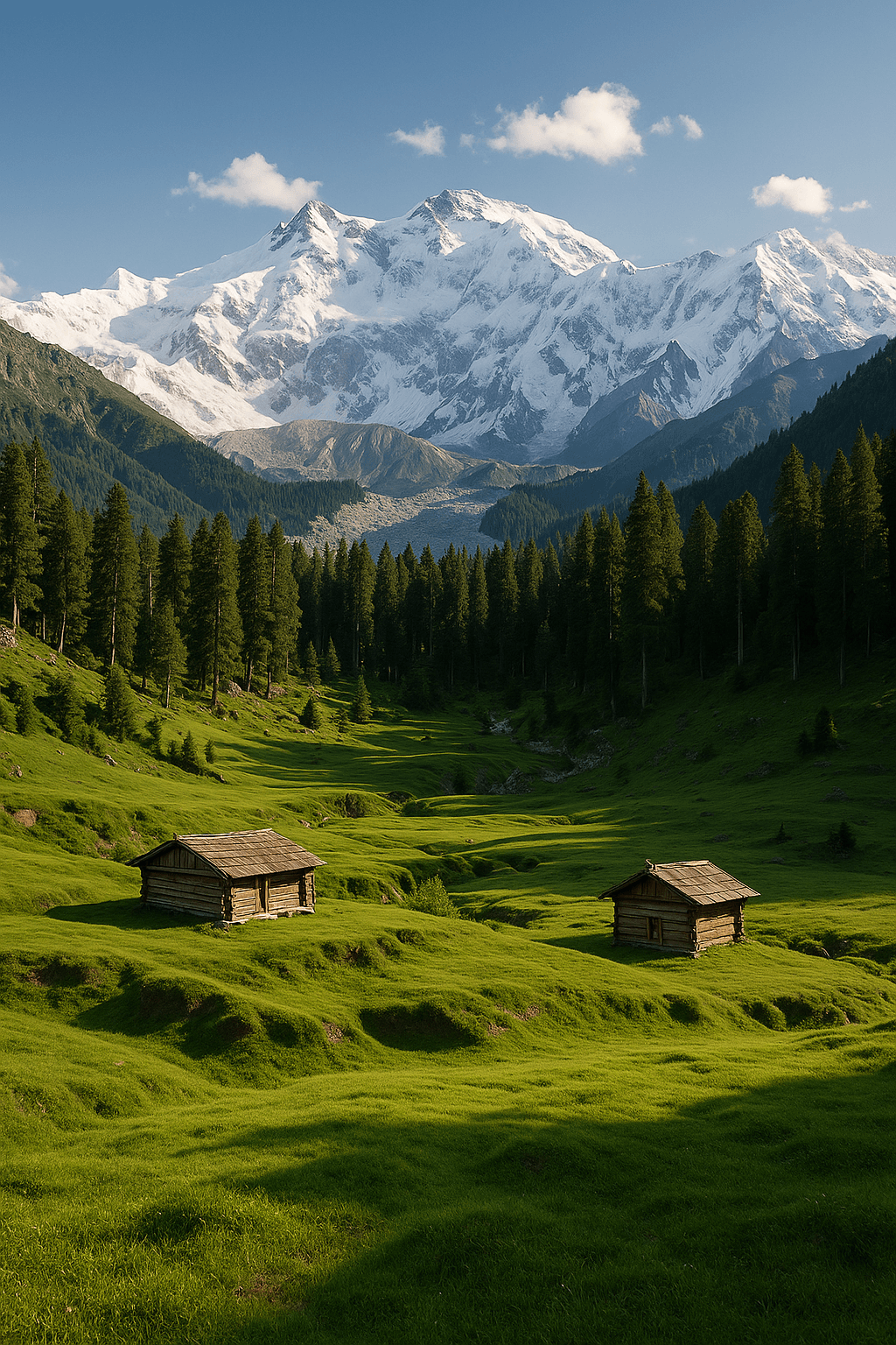 Fairy Meadows Wall Image form bottom - Summery Vacation Trip with my friends!
